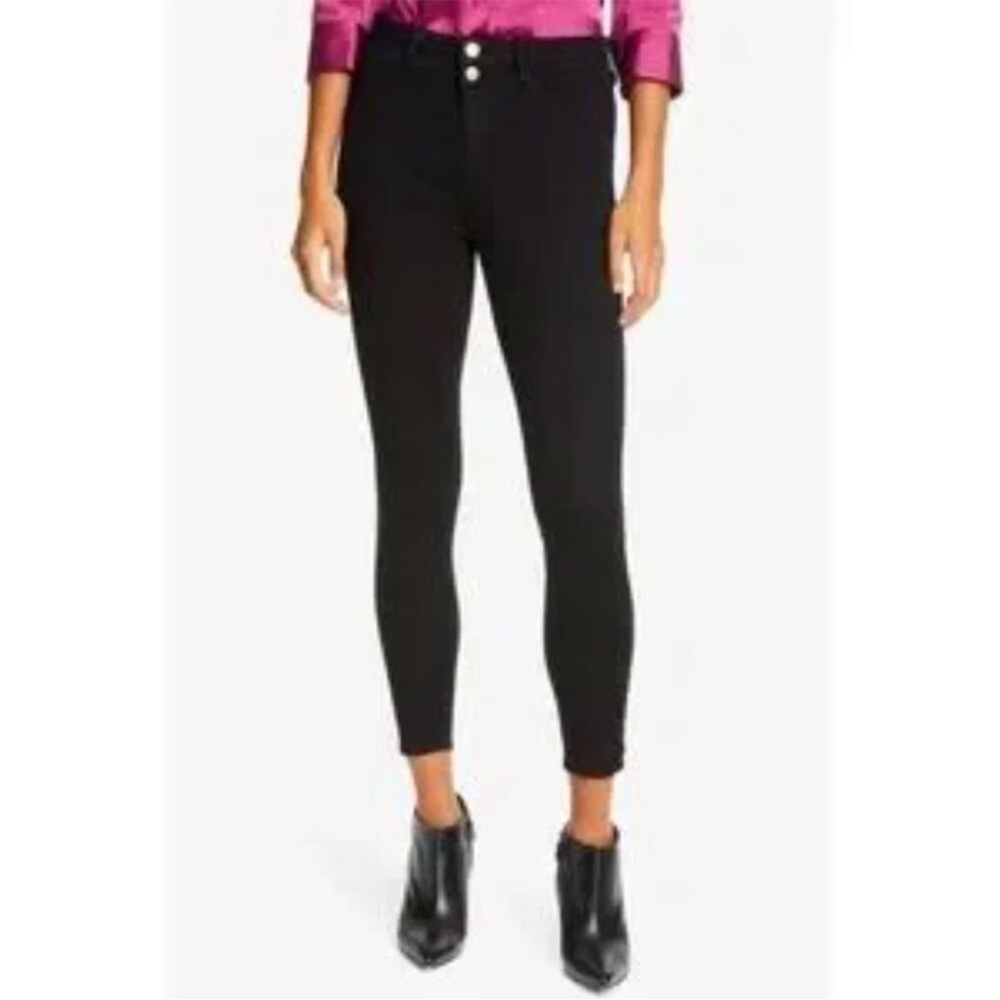 L'AGENCE Peyton Black High Rise Skinny Jeans Size 26